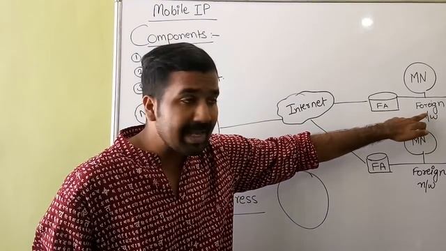 Components Of Mobile IP ll Mobile Node,Home Agent, Foreign Agent ll Explained with Example in Hindi смотреть онлайн