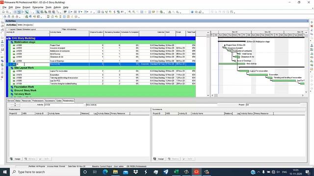 Primavera Learning: How to assign and schedule relationships to activities || Software | Parag Pal смотреть онлайн