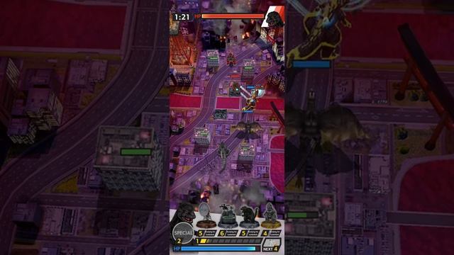 GODZILLA BATTLE LINE - Android Gameplay смотреть онлайн