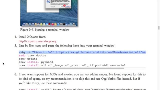 Installing Python 3 and Pygame on OS X / Mac Platform смотреть онлайн