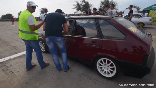 ВАЗ 2109 "ГРАНАТА" - Drag Racing, кубок Турбофлай 2013 смотреть онлайн