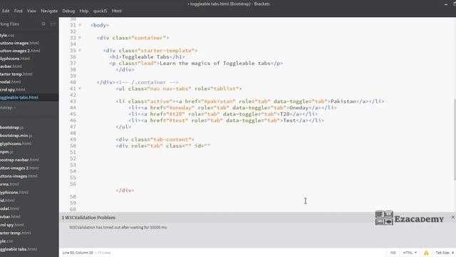 Bootstrap Toggle Table | Ezacademy [13] смотреть онлайн