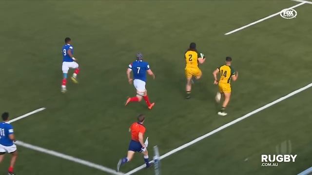 World Rugby U20s Championship Final: Junior Wallabies vs France смотреть онлайн