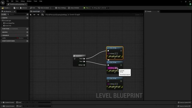 Unreal Engine 5 Blueprint Code Do once , Sequence , if else Blueprint Code How to Use in UE5 EngSub смотреть онлайн