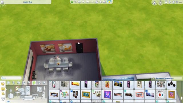 Я ПОСТРОИЛА ДОМ, НО КАЖДАЯ КОМНАТА РАНДОМНОГО РАЗМЕРА | SIMS 4 | смотреть онлайн