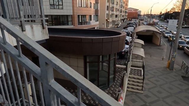 Кубанская набережная начало - ЖК "Ливанский дом" - Краснодар - 10 декабря 2021 - 4К хроника смотреть онлайн