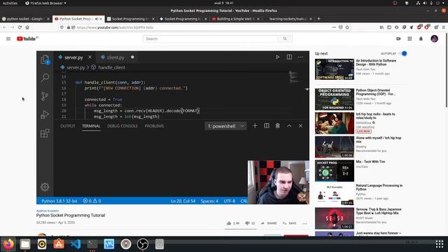 Making python socket server #2 смотреть онлайн