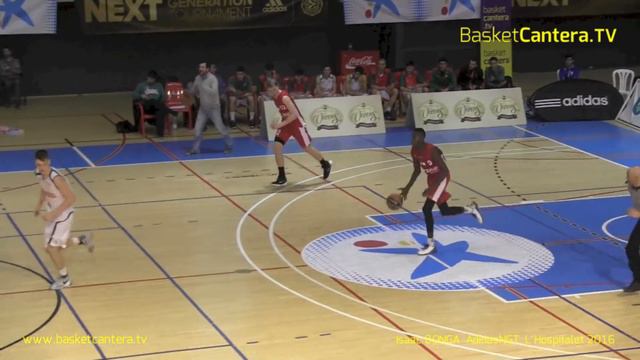 Highlights ISAAC BONGA (´99).- Brose B. Bamberg. 1.99 m. AdidasNGT Hospitalet (BasketCantera.TV) смотреть онлайн