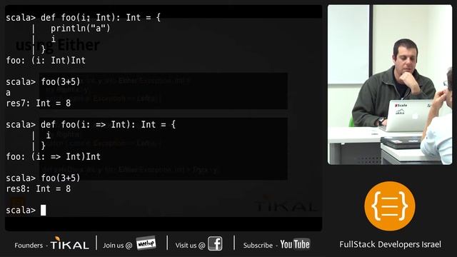Scala - Functional Programming workshop - part 2 | Adi Baron - Tikal смотреть онлайн