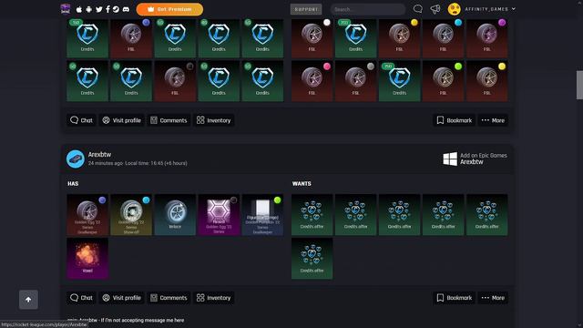 How To Trade With Other Players In Rocket League