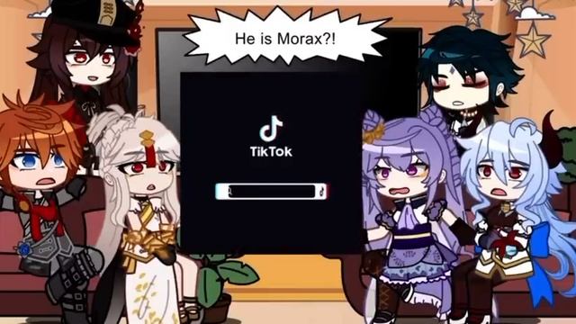 Liyue react to Zhongli || 1/3 || First video! || RoseGacha смотреть онлайн