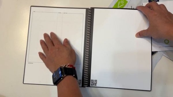 Unboxing #Rocketbook #Planner & #Notebook, #Fusion : #Reusable Smart Planner & Notebook
