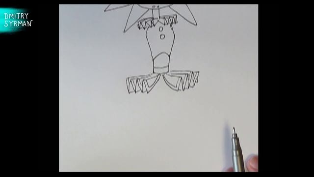 Как нарисовать Солнце, ФнаФ 9, How to draw Sun, FnaF 9 Security Breach смотреть онлайн