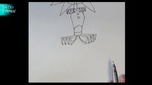 Как нарисовать Солнце, ФнаФ 9, How to draw Sun, FnaF 9 Security Breach