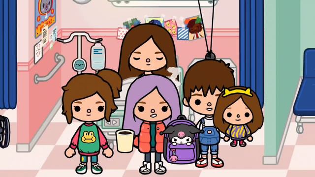 Флори сломала ногу//тока бока//toca boca//Laven toca смотреть онлайн