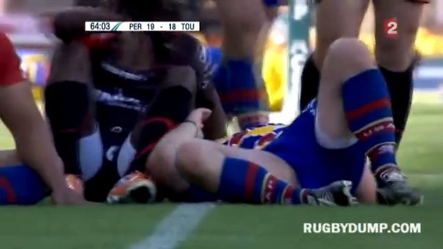 Gavin Hume huge hit on Gabi Lovobalavu смотреть онлайн