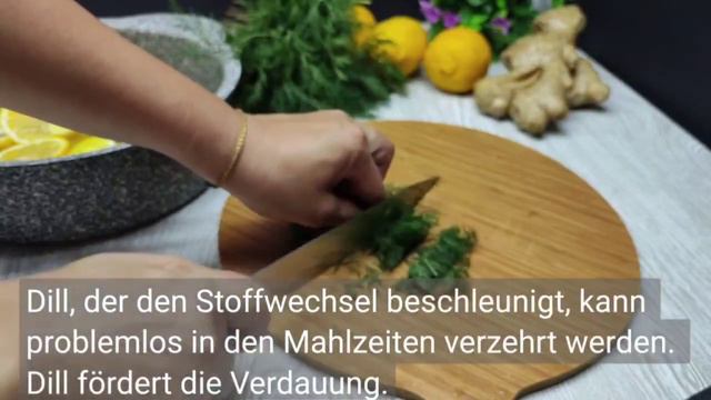 Trinken und 40 Kilo abnehmen! Zitronen Zimt Birnen Dill Drink! смотреть онлайн