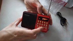 Портативное мини FM радио  USB TF MP3,  КК-11