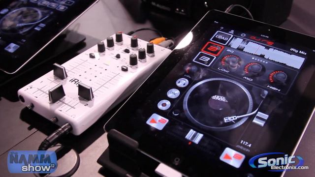 IK Multimedia's iRig Mix Mobile DJ Mixer for iOS Devices @ Winter 2012 NAMM Show смотреть онлайн