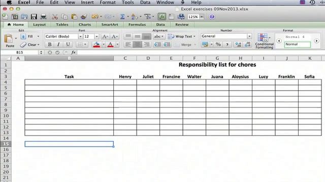 How to Insert a Bulleted List in Cell Excel 2007 : Using Excel смотреть онлайн