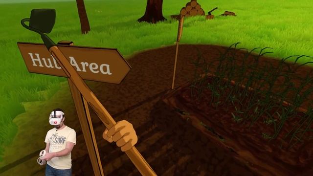 Я ЗАВЕЛ ВИРТУАЛЬНЫХ КУР! Новая веселая ферма в новейшей игре Across the Valley VR! смотреть онлайн