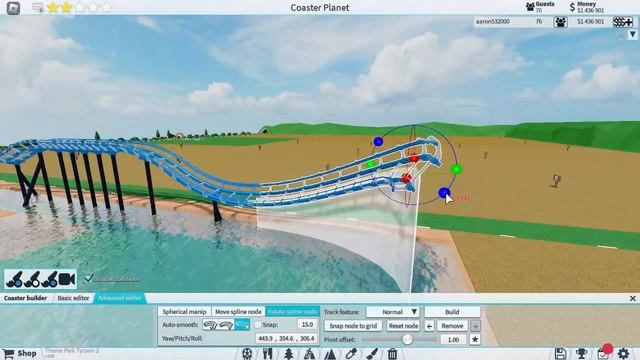 Theme Park Tycoon: Water Achtbaan! | speed [ish] build | [TPT2 #5] смотреть онлайн