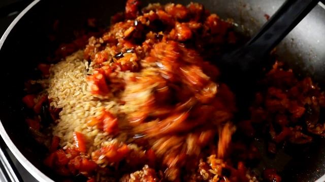 Булгур с овощами на сковороде ? Как готовить булгур смотреть онлайн