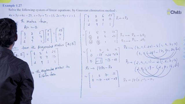 Matrices 29 | Gaussian Elimination Method | Class 12 | IIT JEE смотреть онлайн