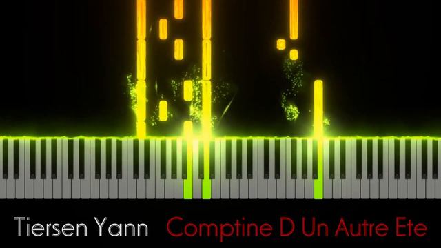 Tiersen Yann — Comptine D Un Autre Ete (Piano Cover) | Piano Tutorial смотреть онлайн
