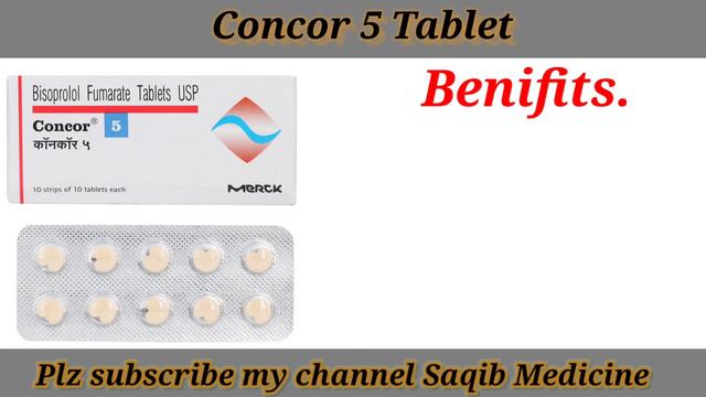 Concor 5 Tablet Details in Hindi | Bisoprolol 5mg | Uses | Side Effects | Dose | Price | смотреть онлайн