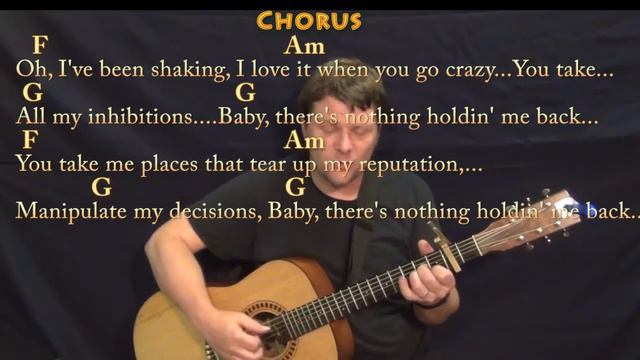 There's Nothing Holdin' Me Back (Shawn Mendes) Fingerstyle Guitar Cover Lesson -Chords/Lyrics смотреть онлайн