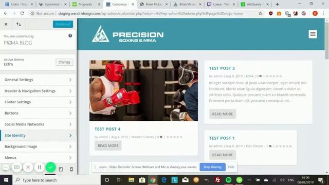 How to Change the Logo & Site Title in WordPress | Wordpress Tutorial смотреть онлайн
