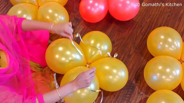 பலூன் அர்ச் செய்வது எப்படி / Balloon Arch in tamil / Party decorations in Tamil / Tamil Vlog смотреть онлайн