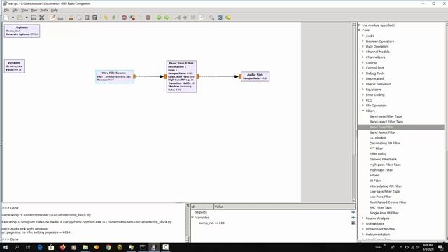 GNU Radio Companion: .WAV File смотреть онлайн