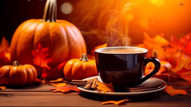 Elegant Jazz Music | Halloween Ambience With Relaxing Autumn Jazz & Background Music For Work, Stud
