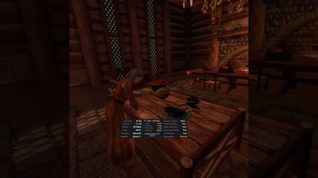 Skyrim VR FUS with NAT 3.0 ENB | Running on 3060ti - Virtual Desktop Ultra Setting смотреть онлайн
