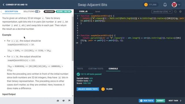 codefights arcade The Core task 22 смотреть онлайн