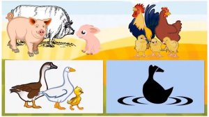 Развивающий мультик Викторина Как называются детеныши и Как говорят домашние животные и птицы
