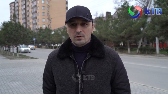 Проезжая часть по ул. Хизроева теперь хорошо освещена смотреть онлайн