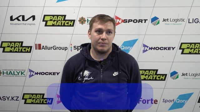 Комментарии игроков после шестого матча 1/2 финала "Номад" - "Сарыарка" (09.04.2022) смотреть онлайн