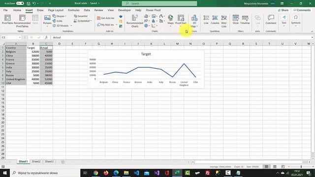 Excel Tips and Tricks #36 How to combine two graphs into one смотреть онлайн