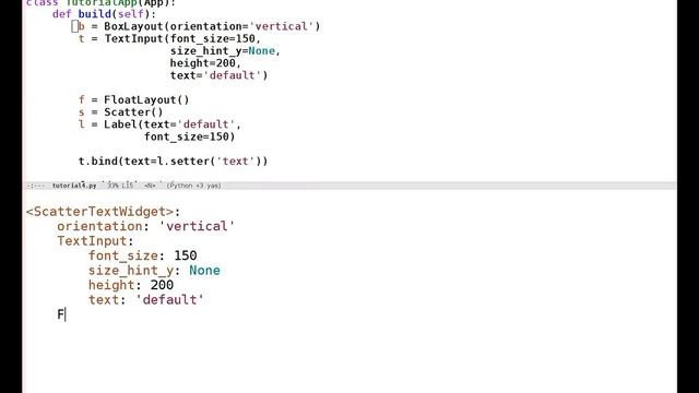Kivy crash course 4: Kivy language смотреть онлайн