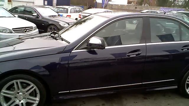 2008 MERCEDES C220 CDI AMG SPORT SALOON AUTO BLUE смотреть онлайн