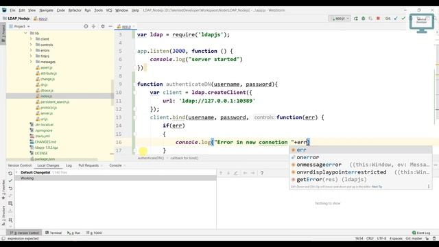 5. LDAP Node : Create LDAP Connection in Node js(LDAP Authentication) смотреть онлайн