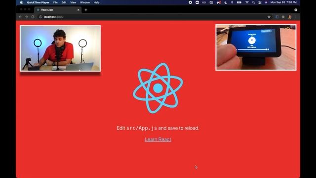 ReactJS and Alexa - Controlling a ReactJS APP using Amazon Alexa. смотреть онлайн