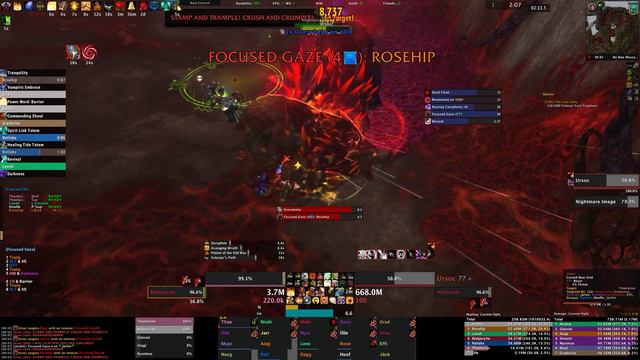 Atom vs Mythic Ursoc (paladin tank PoV) смотреть онлайн