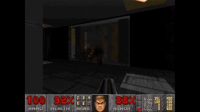 Level 9 (Stronghold) 100% Clear - Final Doom (1996) - PC смотреть онлайн