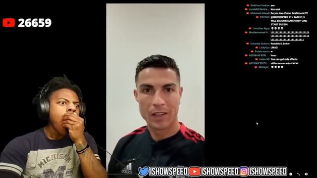 Speed Got a Special Video From Ronaldo..🔥 смотреть онлайн