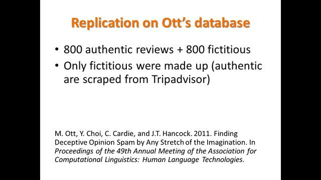 Liars! Detecting Fictitious Product Reviews - Ann Kronrod and Ivan Gordeliy смотреть онлайн
