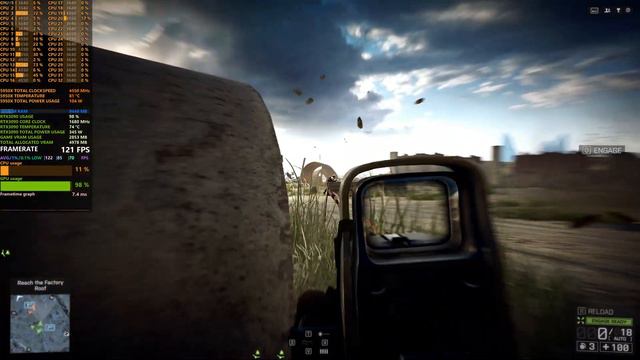 Battlefield 4 | 4K | RTX 3090 | 5950X | 64 player online & story mode смотреть онлайн